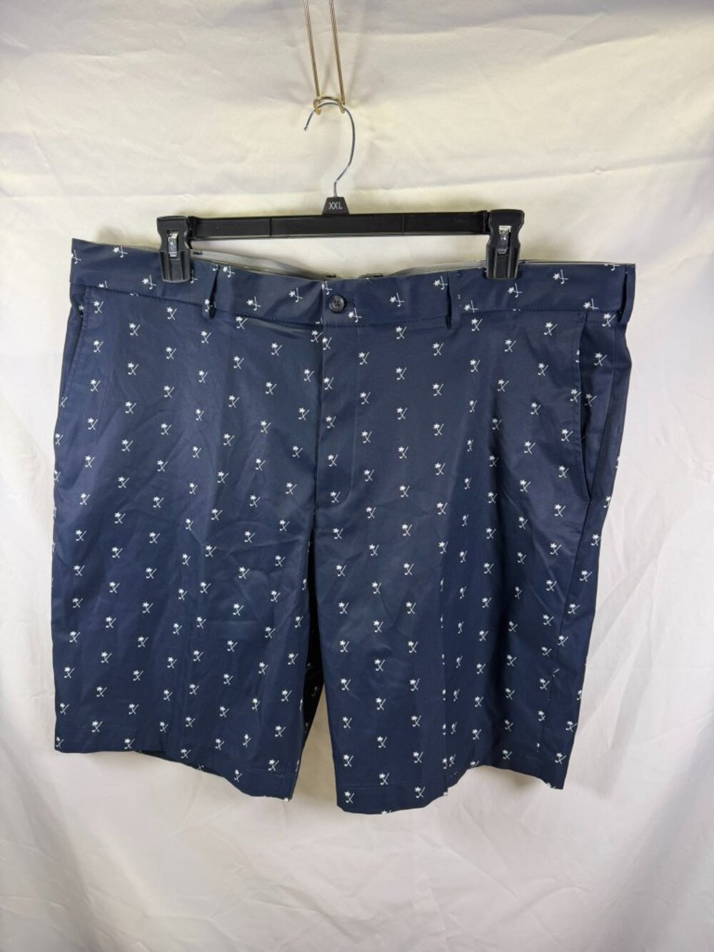 WALTER HAGEN Golf Shorts Men’s Size 42 Perfect 11 Performance Blue Nonslip Waist